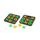 Nibzu Tic Tac Toe - 15 cm Multicolor BPA Free Game for Kids and Adults