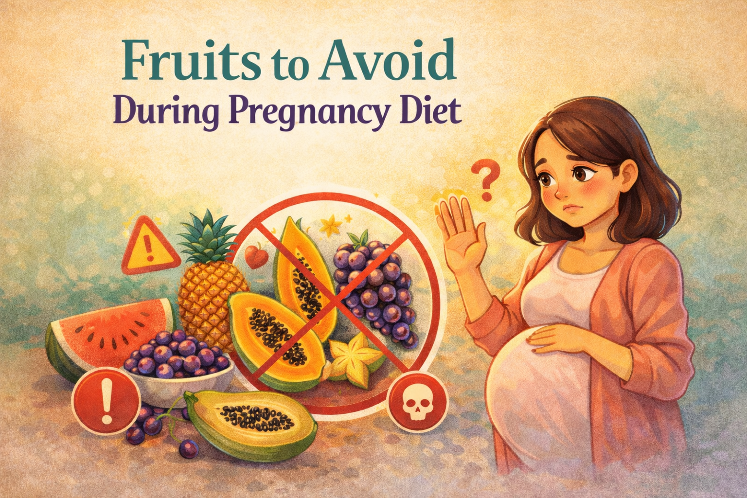 Fruits to Avoid During Pregnancy Diet