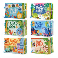 Nibzu Toddler Quiet Book - 44.5x34.5x32.5 cm Multicolor Paper Activity Book for Kids--Nibzu-Nibzu