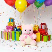 Nibzu Teddy - 30cm Adorable Teddy Bear Soft Toy in Premium Rabbit Fur