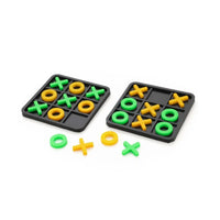 Nibzu Tic Tac Toe - 15 cm Multicolor BPA Free Game for Kids and Adults--Nibzu-Nibzu