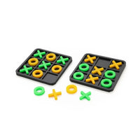 Nibzu Tic Tac Toe - 15 cm Multicolor BPA Free Game for Kids and Adults--Nibzu-Nibzu
