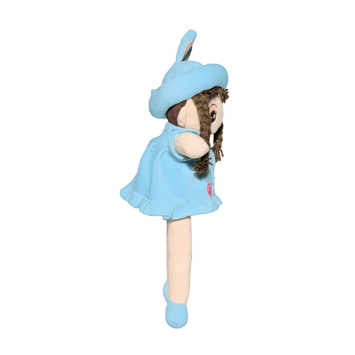 Nibzu 4S Eva Doll - 45cm 4-Way Spandex Doll Soft Toy for Nursery & Gifts (BLUE)-soft toys-Nibzu-My Store