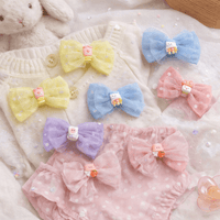 Cute Bow Hair Clips for Kids | Baby Hair Clips & Cute Hair Accessories (Set of 10 Clips)
