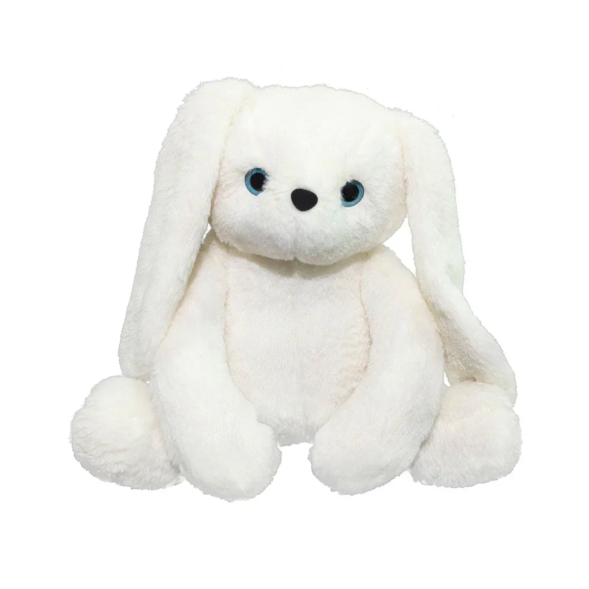Nibzu Candy Bunny 35cm - Cute Bunny Soft Toy in Rabbit Fur (WHITE)-soft toys-Nibzu-My Store