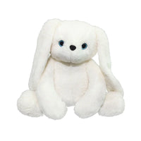 Nibzu Candy Bunny 35cm - Cute Bunny Soft Toy in Rabbit Fur (WHITE)-soft toys-Nibzu-My Store