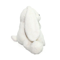 Nibzu Candy Bunny 35cm - Cute Bunny Soft Toy in Rabbit Fur (WHITE)-soft toys-Nibzu-My Store