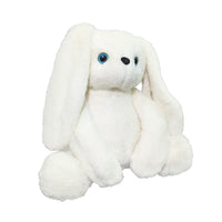 Nibzu Candy Bunny 35cm - Cute Bunny Soft Toy in Rabbit Fur (WHITE)-soft toys-Nibzu-My Store